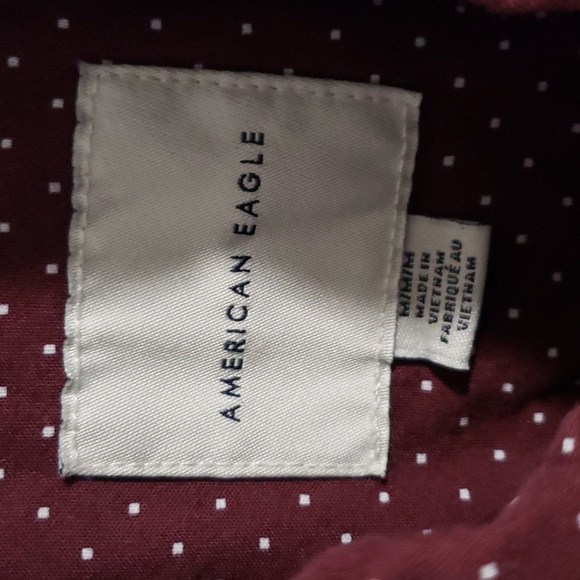 Poplin American Eagle button up - Picture 2 of 3